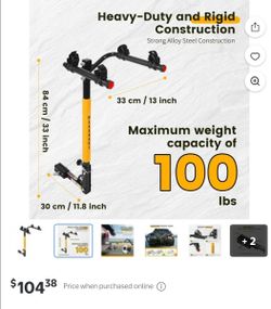 Hitch Mount 2 Bike Rack /  pick up @ Cerritos/Artesia