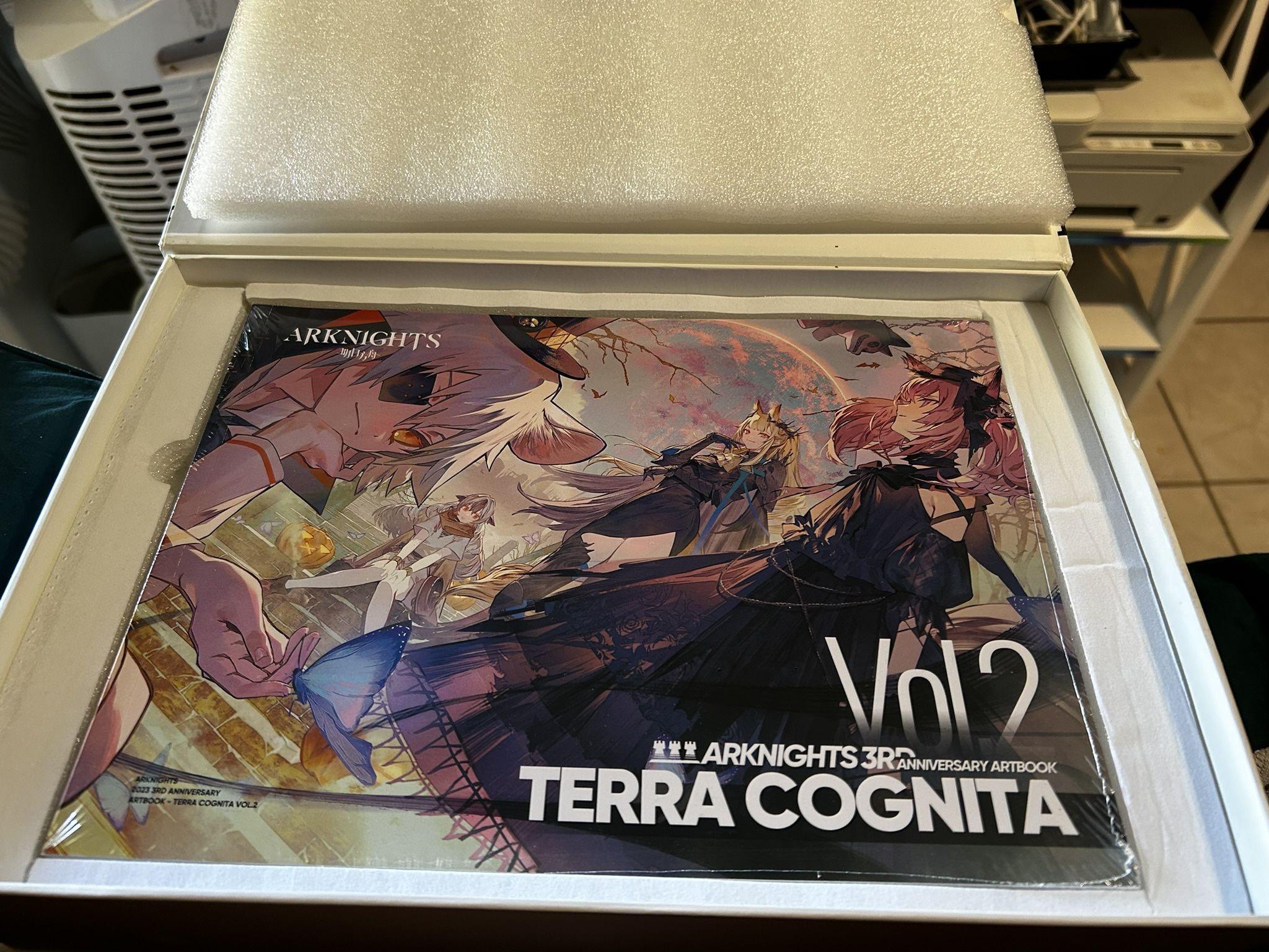 Ark Knights 3RD Anniversary Terra Cognita Kit 3rd Anniversary Illustration Collection Yostar