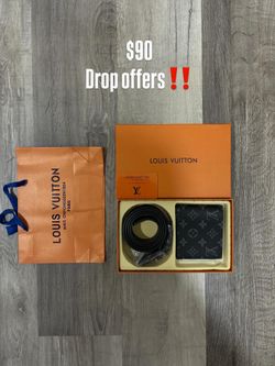 Louis Vitton Belt and Wallet set