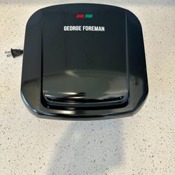 George Foreman Electric Grill and Panini Press