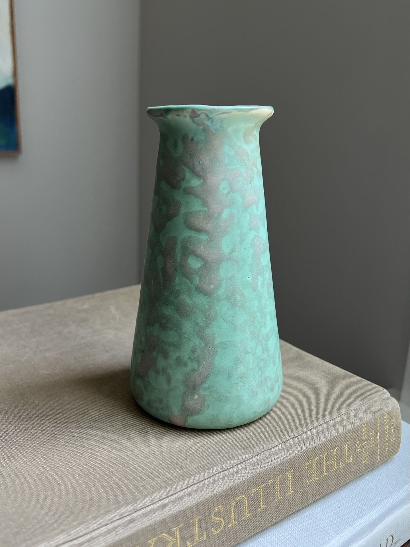 Small Handcrafted Accent Vase ( firm on price )