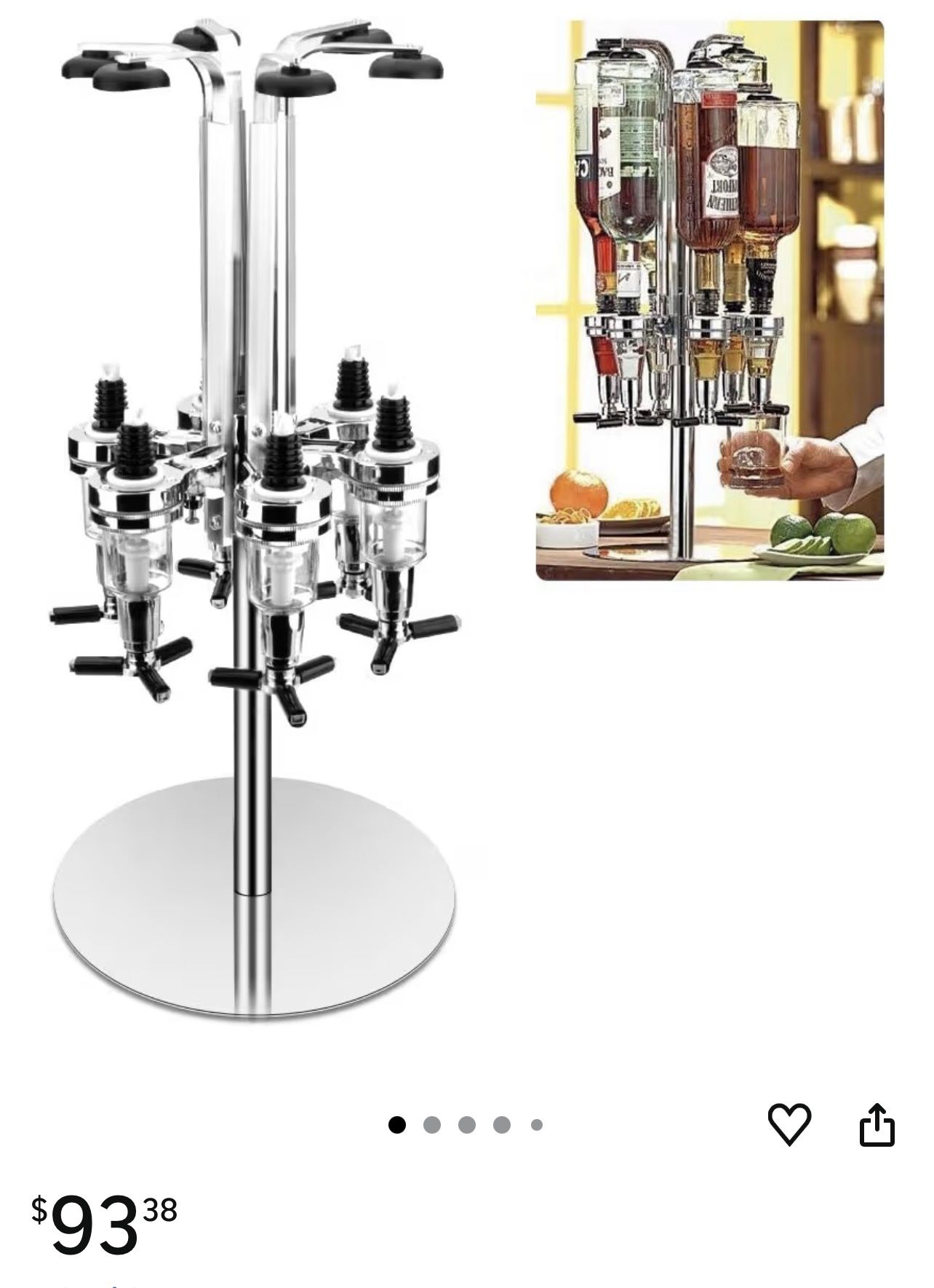 Alcohol Bottle Holder / Dispenser