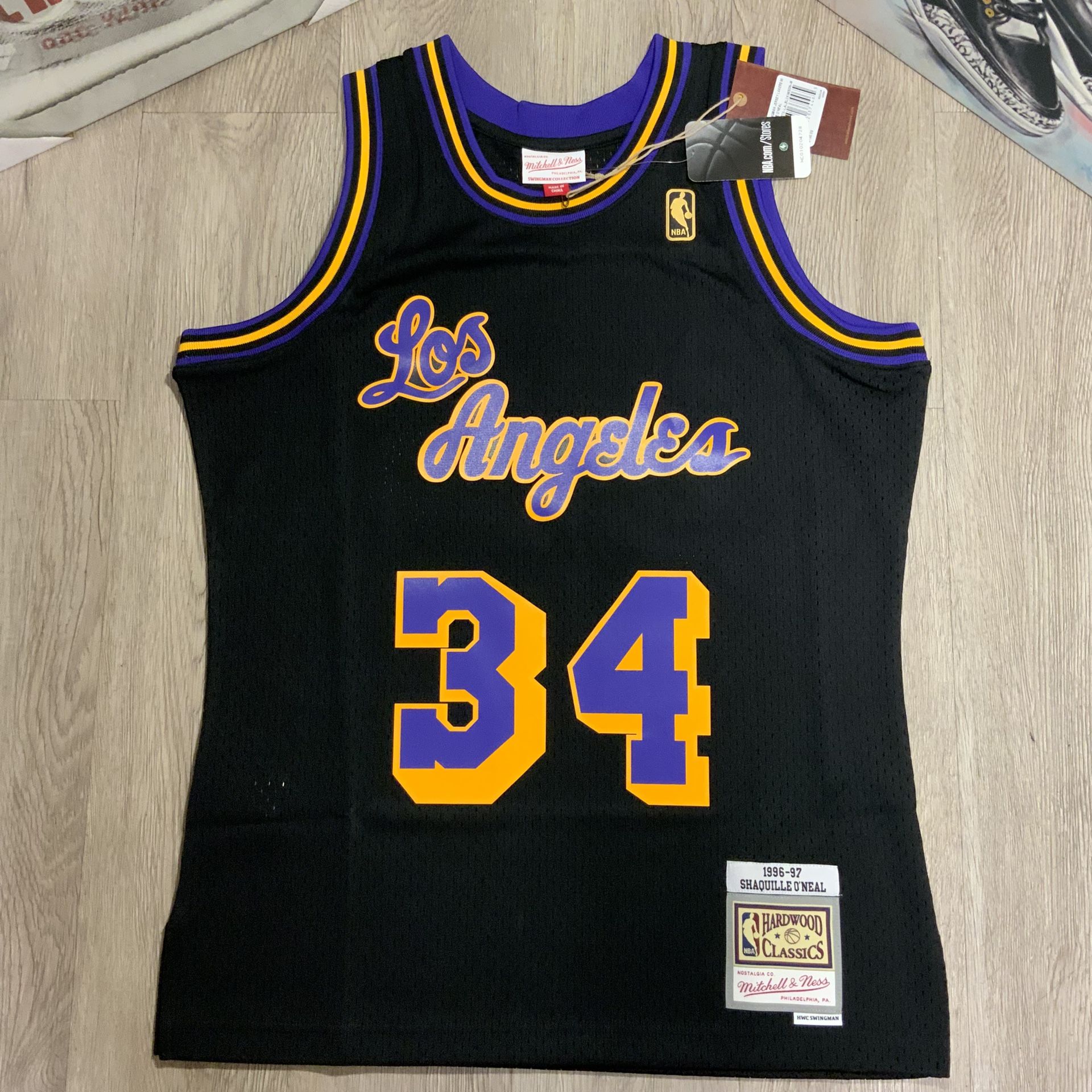 Mitchell & Ness Reload Swingman Jersey Los Angeles Lakers Shaquille O'Neal M & L