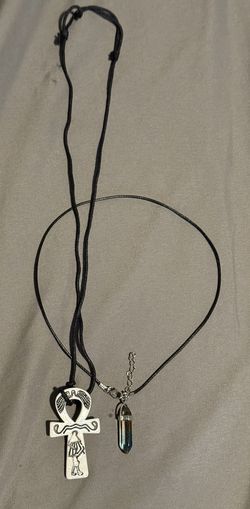 Two Pendant Necklaces 