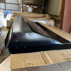 4’ft Off Ridge Vent Galvanized Steel