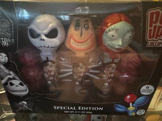 Nightmare before Christmas, pop-up lollipops, collectible item