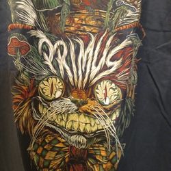 Primus Cheshire Cat Tour 2025 T-shirt Size Xl. 100% Cotton.