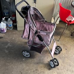 Pets Pink Stroller 