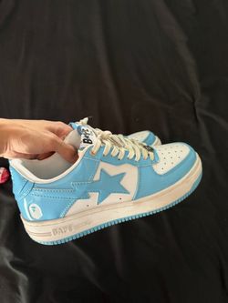 BAPE Sta Low-Top Sneakers Blue White