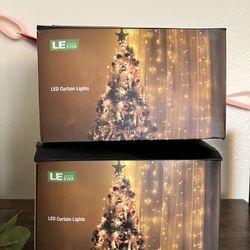 LED curtain lights (2 Boxes)