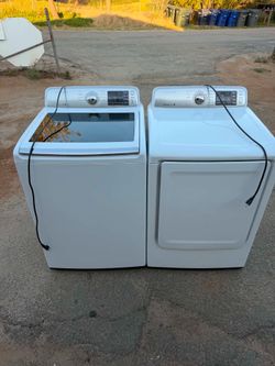 Samsung washer and gas dryer