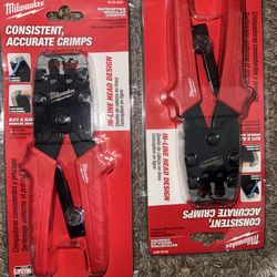 (2) MKE Ratcheting Modular Crimper