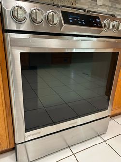 Samsung slide in gas stove