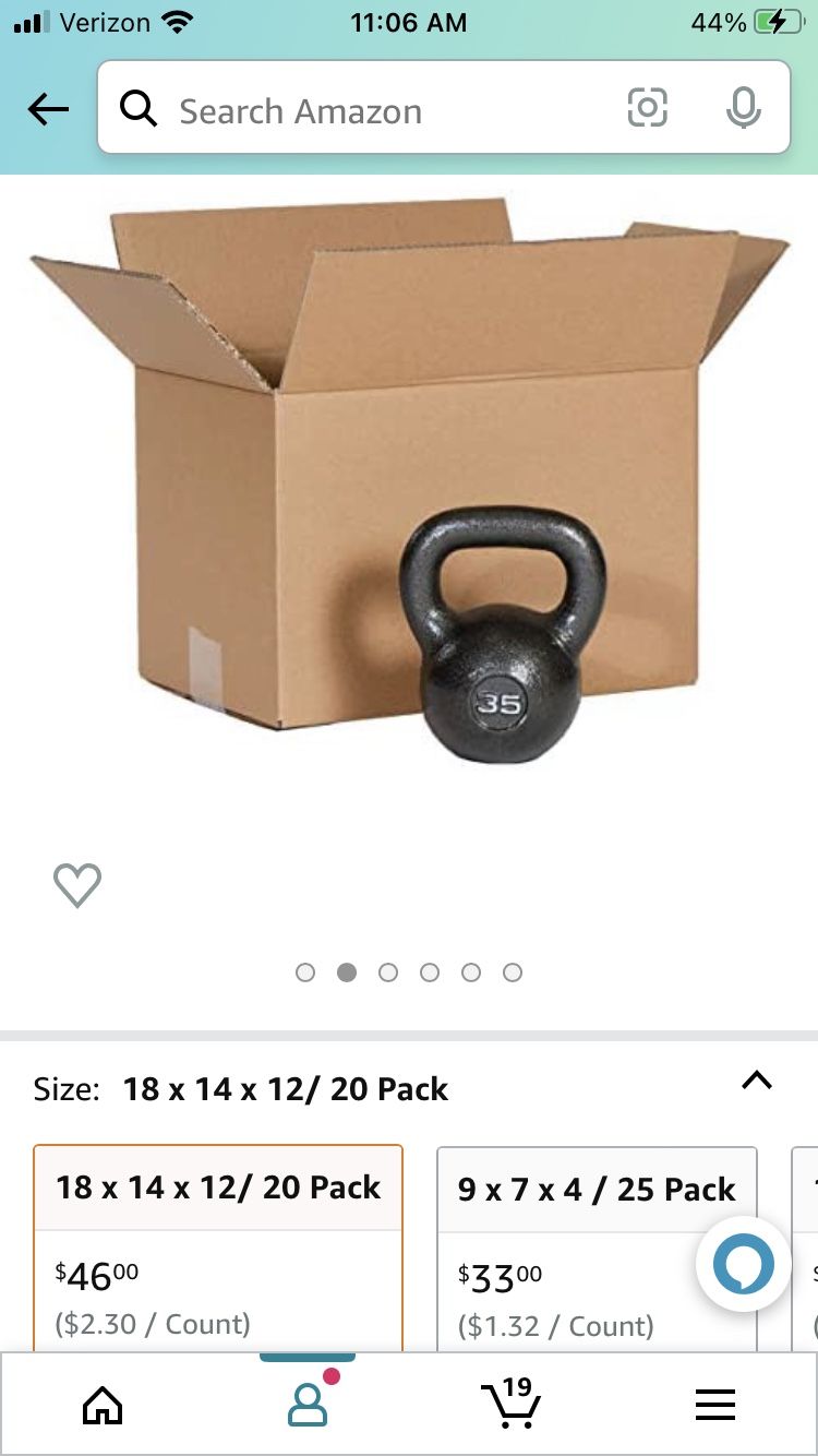 Packing Boxes 20 Pack