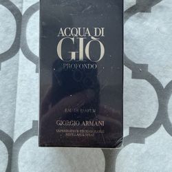 Acqua di Gio Profondo Cologne EDP Spray NEW Sealed