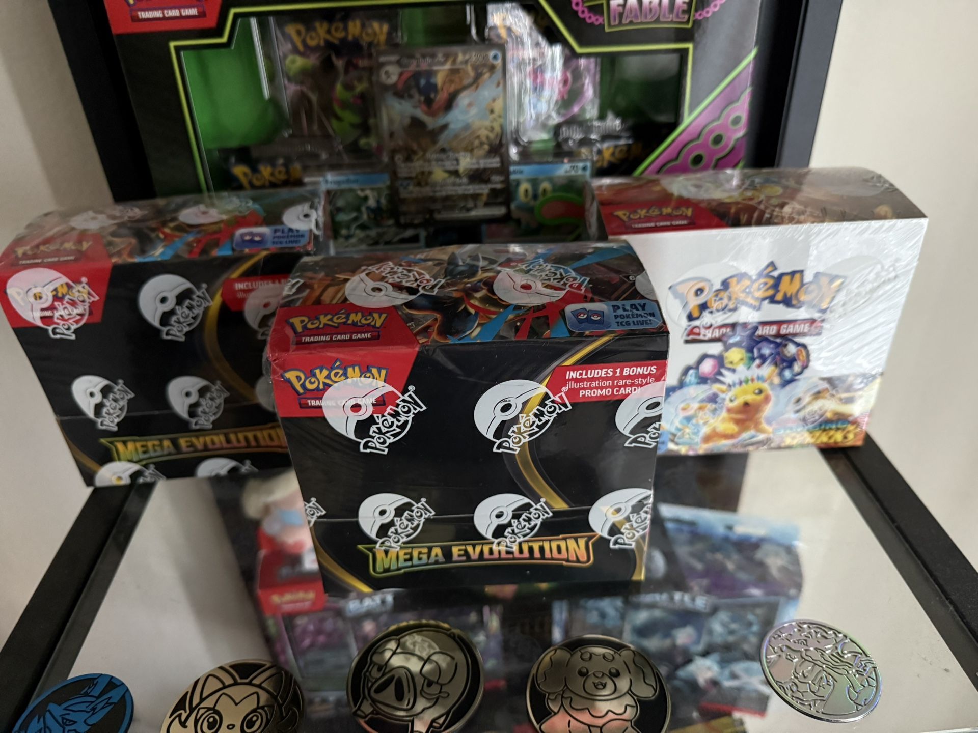 Mega Evolution Surging Spark Booster Boxes