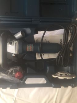 Bosch Concrete Surfacing Grinder kit