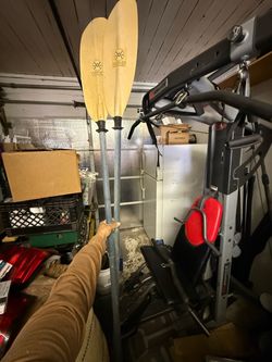 2 Complete Werner Kayak Paddles – Yellow – $140 OBO