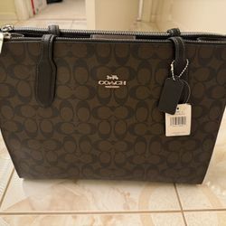 New Coach Satchel With Tag