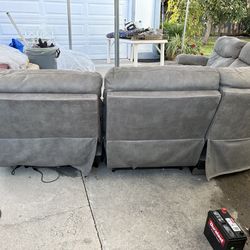 Sectional Recliner Sofa Set