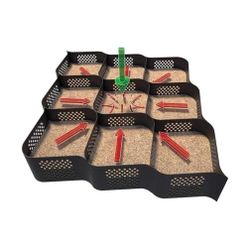 Geo Grid Ground Grid Horse Farm/Under Asphalt/Sheds, 2 Inch Honeycomb Permeable Pavers