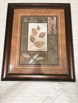 BEAUTIFUL FRAMED ARTWORK - 3 DIMENSIONAL (Like New!)