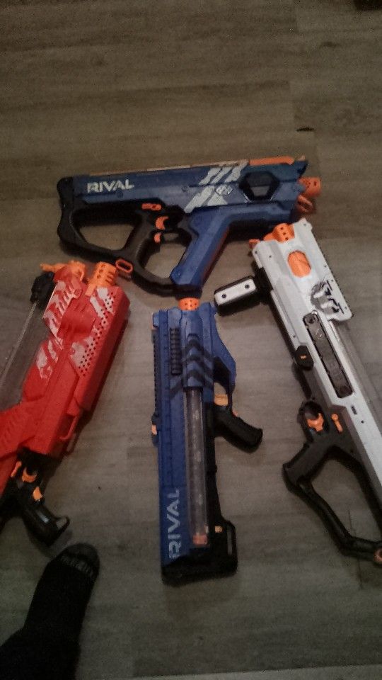 Nerf Rival, 5000, 6000, 1200, And 10K