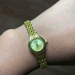 Gold Plated Watch 