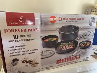 Emeril 10 Piece pots 65.00