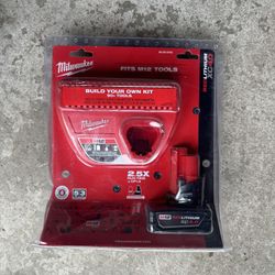 Milwaukee M12 Battery And Charger 