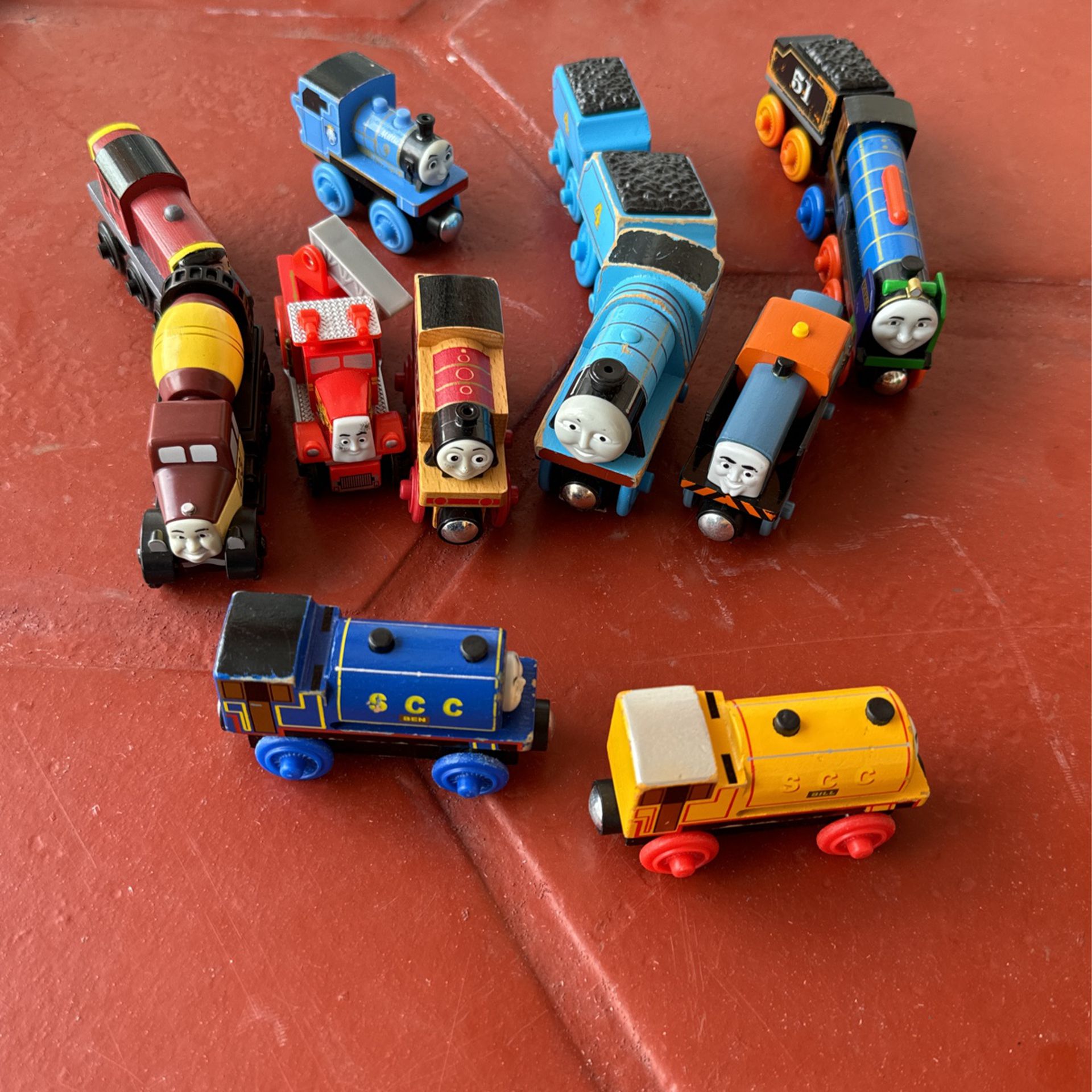 Thomas The Train And Friends Wooden  Lot 