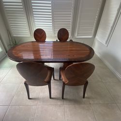 Modern Dining Table With 4 Chairs
