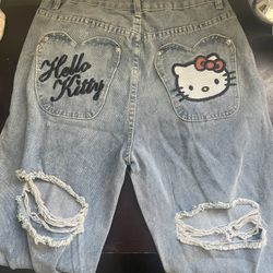 Hello Kitty Jeans XL