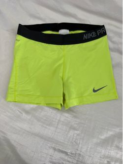 neon nike shorts