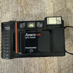 Ansco 735 Film Camera Programmed DX Auto Focus Photography Photos