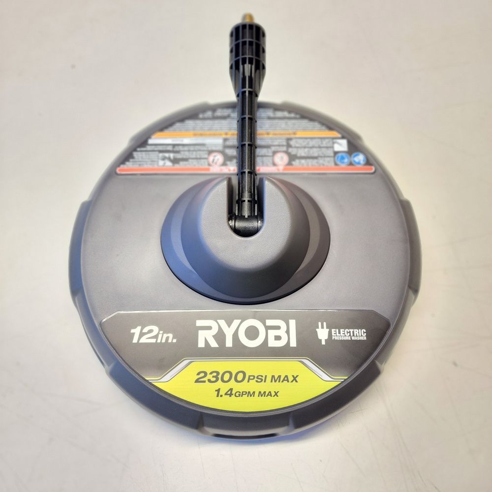 RYOBI 12 in. 2,300 PSI Electric Pressure Washers Surface Cleaner (RY31012)