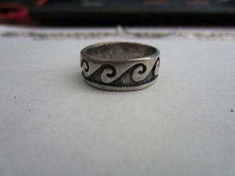 Silver ring, 925.