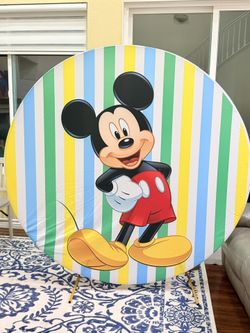 Mickey Mouse backdrop sleeve circular