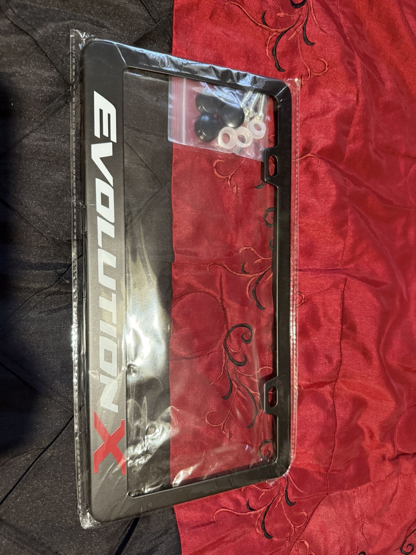 Evolution X License Plate Frame