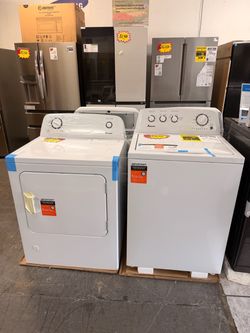 *NEW* Amana Washer & Gas Dryer Set