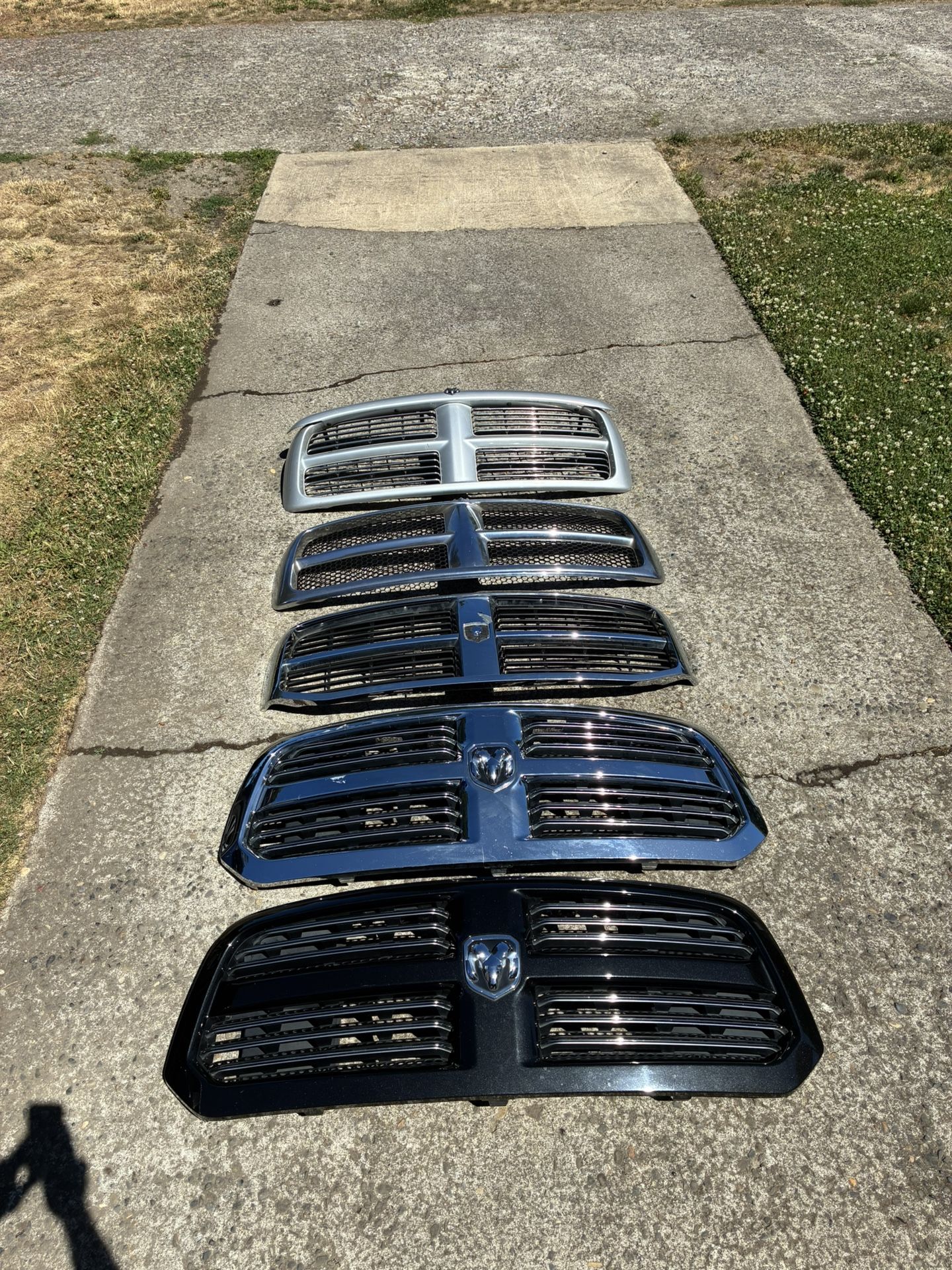 Dodge Ram Grills. Many Different Years. 2002-2025