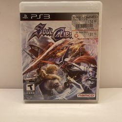 Soul Calibur V 5 (Sony PlayStation 3, 2012) PS3 Complete Black Label - TESTED