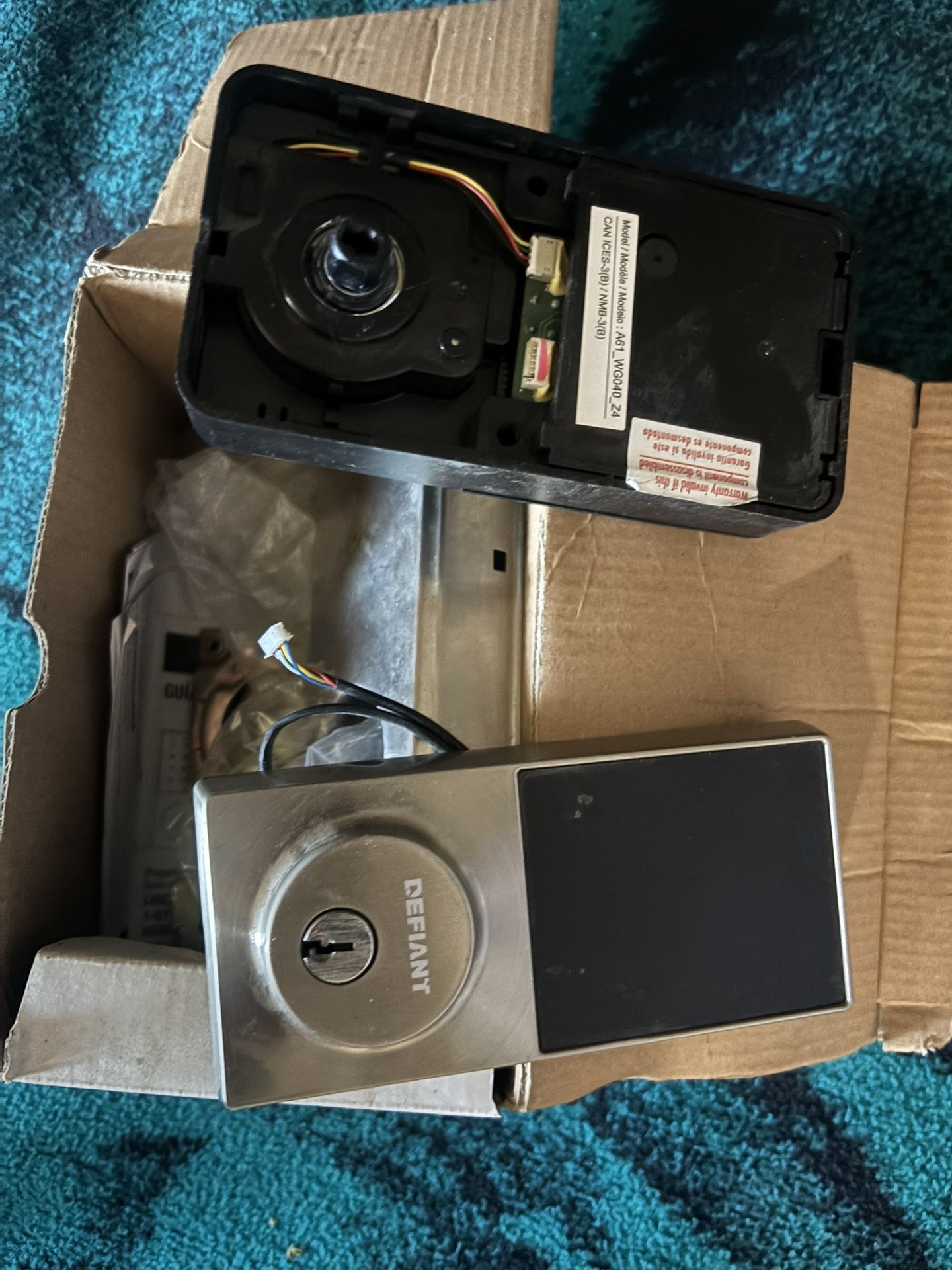 Defiant Pad Key Lock