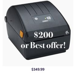 Zebra Label Printer Model ZD220 BRAND NEW