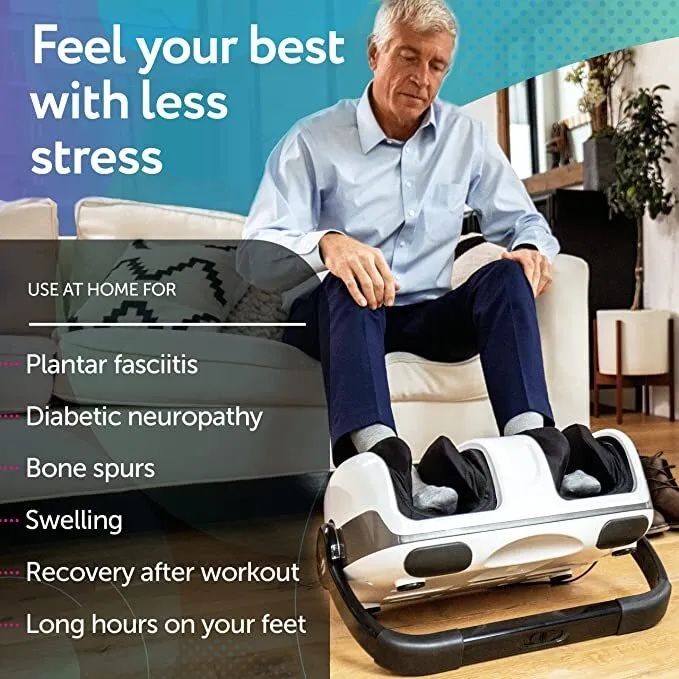 Cloud Massage Shiatsu Foot Calf Leg Massager - Thumbnail 4