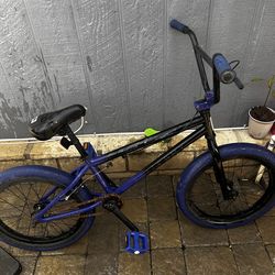 Bmx elite blue and black