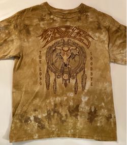 The Eagles The Long Goodbye Las Vegas Sphere Residency Tour T-Shirt Tie Dye XL