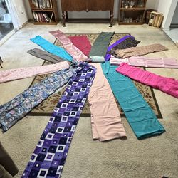 16 Fabrics Different Sizes, Color,