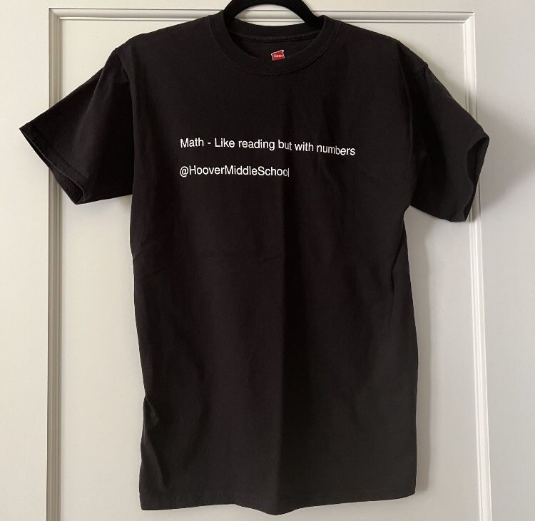 Hoover Middle School Math T-Shirt