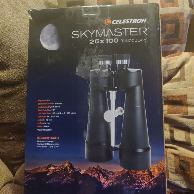 Celestron SKYMASTER 25X100 BINOCULARS for Sale in Hartford